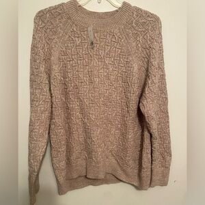 Nwt banana republic textured beige sweater size xl